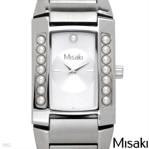 MISAKI LADIES WATCH WITH FAUX PEARLS, RETAILS AT R4400.